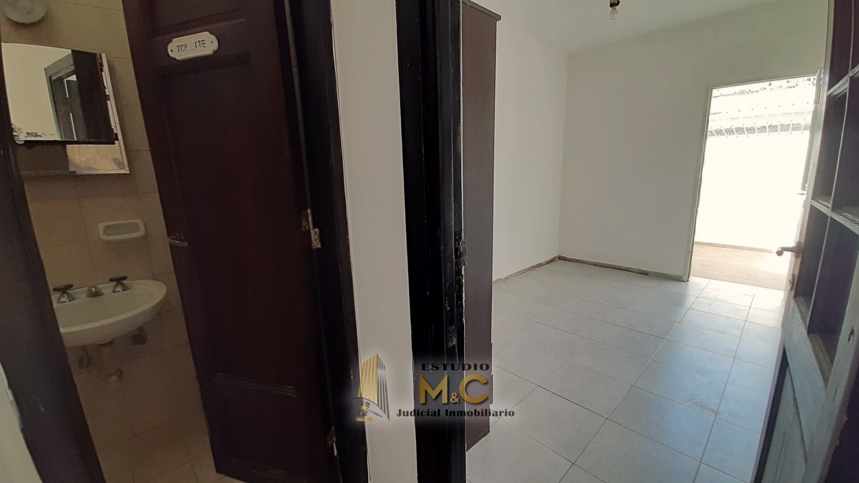 Dpto 1 dorm en B° Alberdi | Interno en PB con patio | Rioja y Santa Fe
