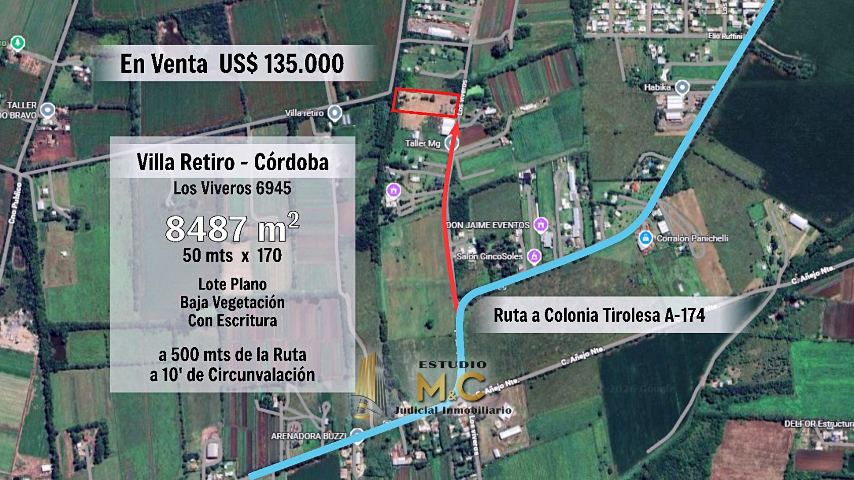 Terreno Baldio de 8.487m en Villa Retiro 